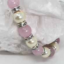 Load image into Gallery viewer, Magnetic Bracelet - Rose Quartz
