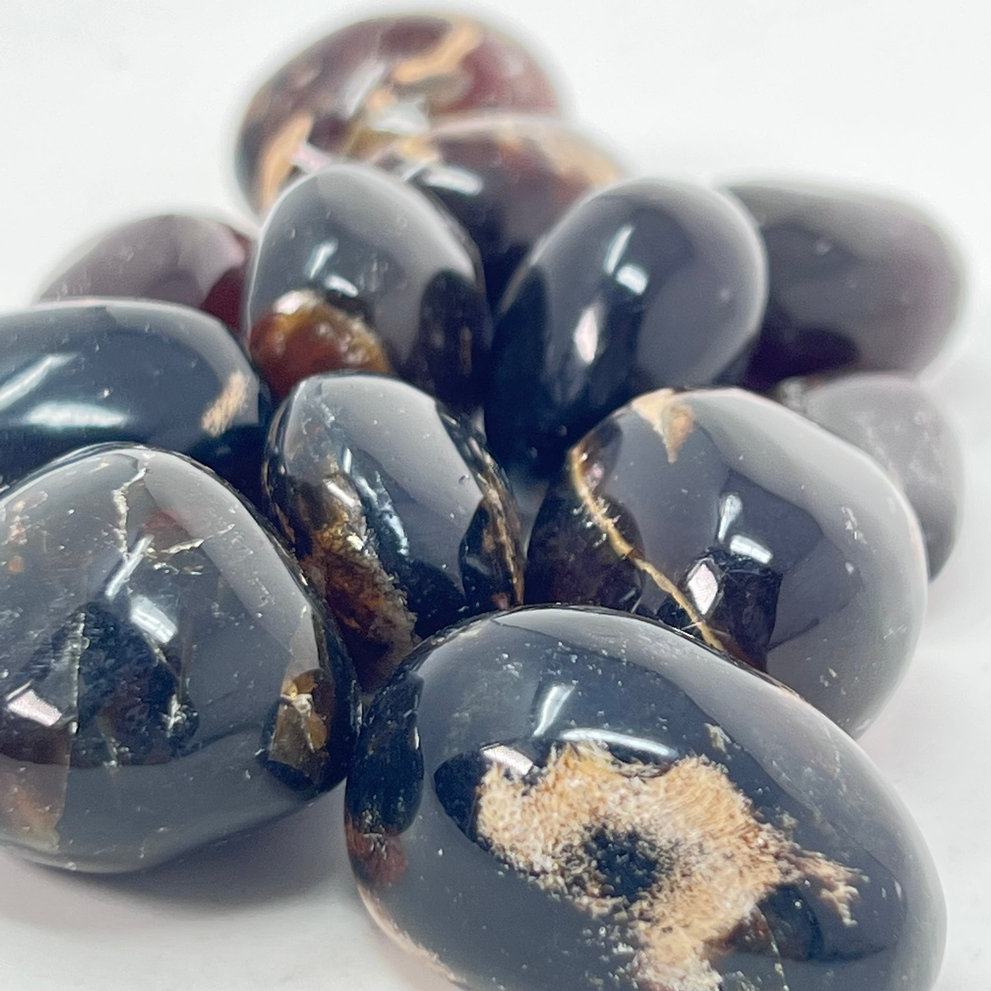 Amber (Zebra) - Tumbled