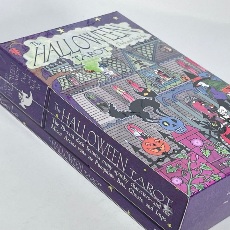 Halloween Tarot Deck and Book Set