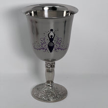 Load image into Gallery viewer, Chalice (Stainless Steel) - Moon Goddess
