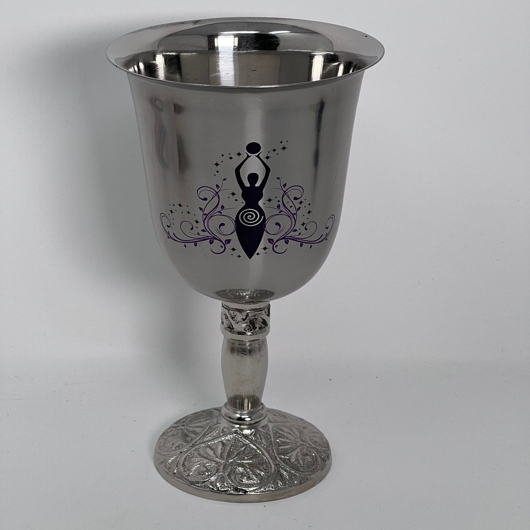 Chalice (Stainless Steel) - Moon Goddess