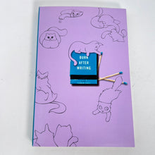 Load image into Gallery viewer, Journal - Burn After Writing (Cats)
