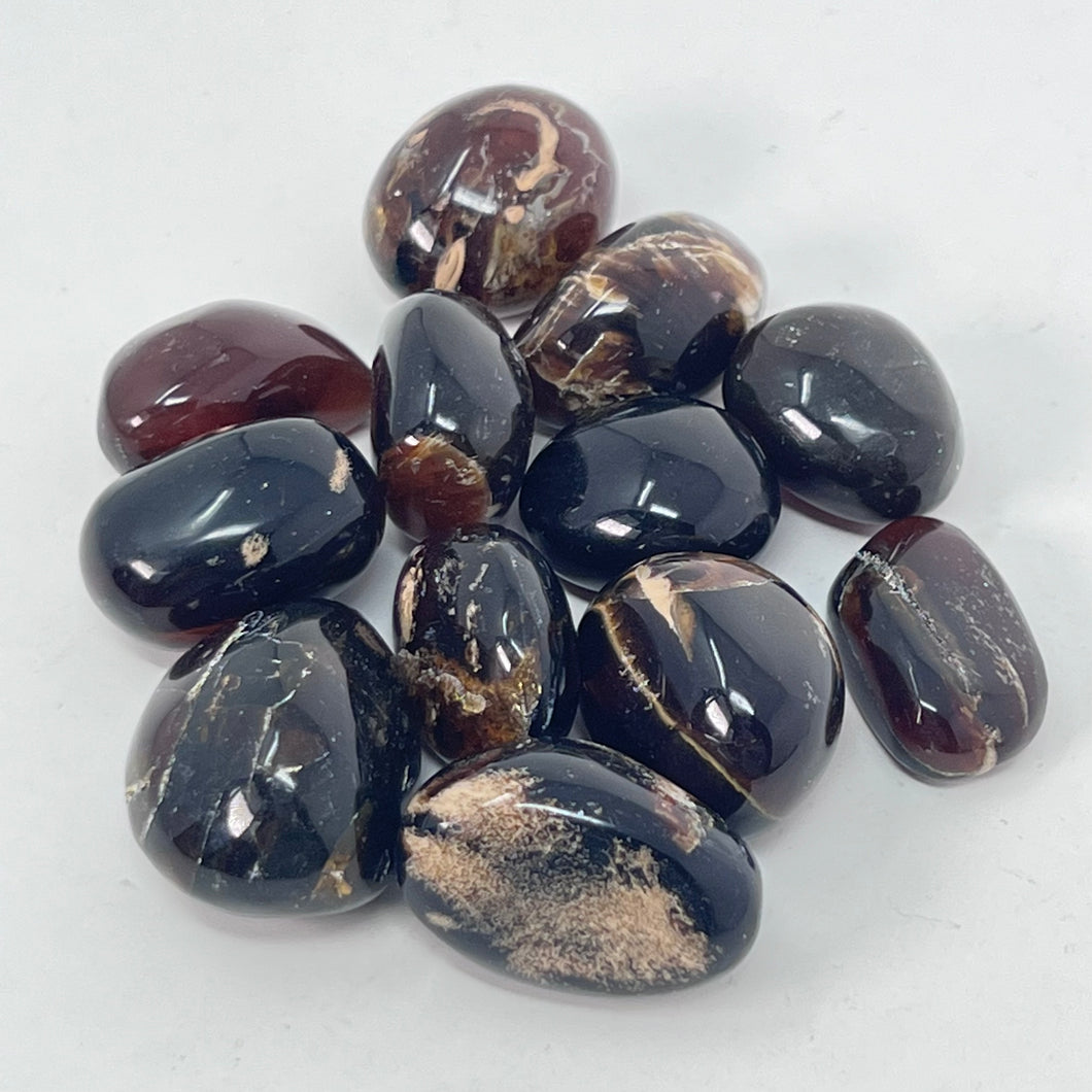 Amber (Zebra) - Tumbled