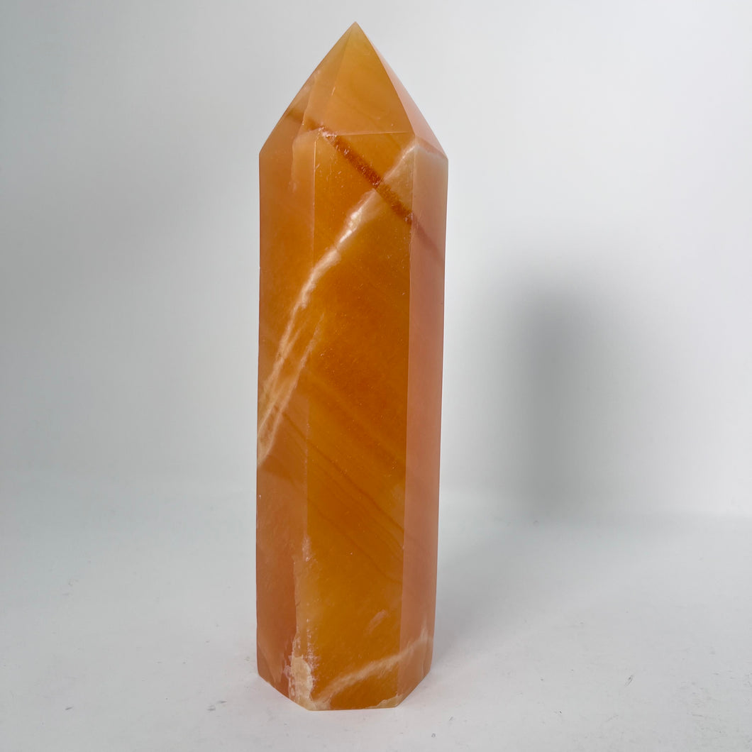Orange Calcite - Tower (Large)
