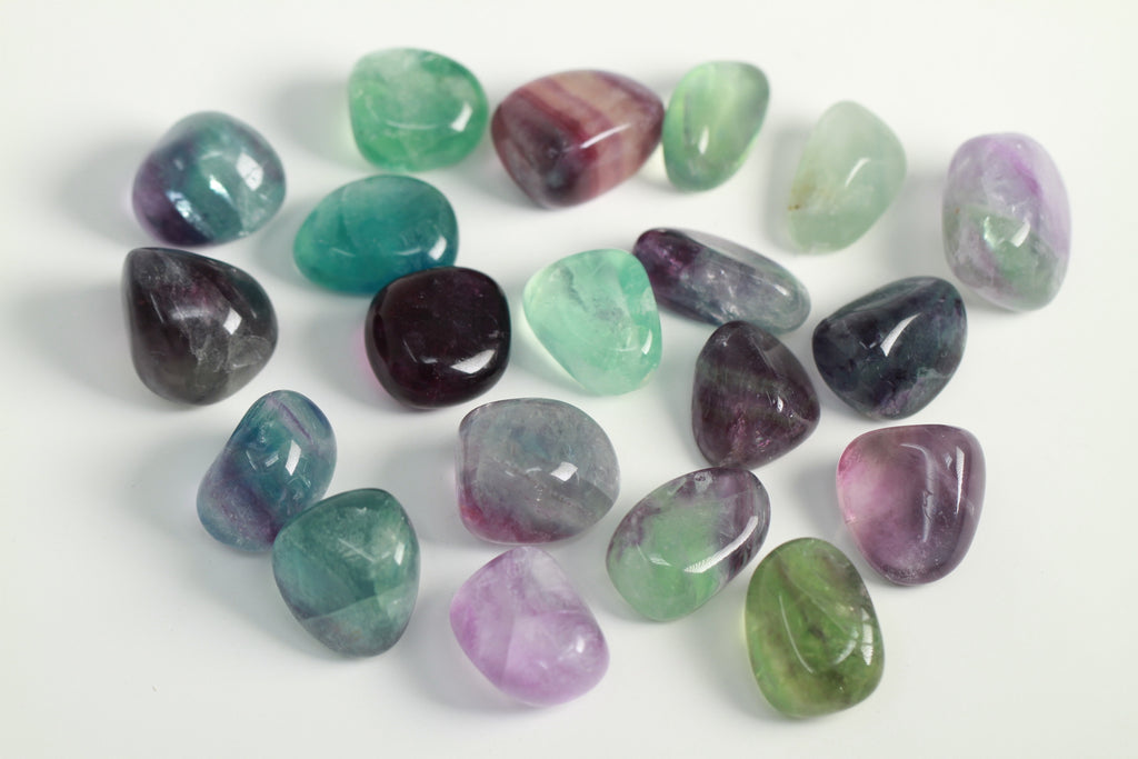 Fluorite (Rainbow) - Tumbled