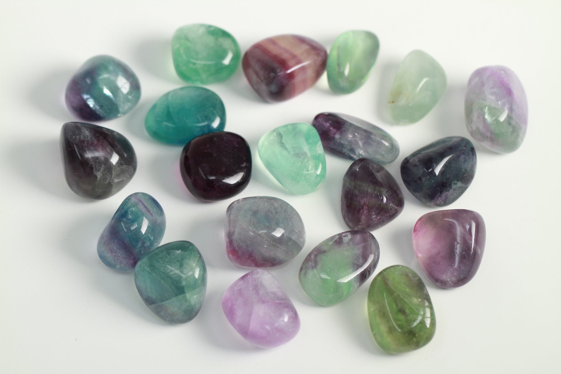 Fluorite (Rainbow) - Tumbled