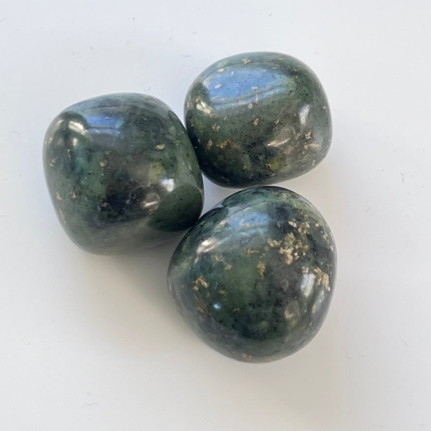 Nephrite Jade (Peru) - Tumbled