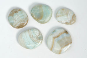 Hemimorphite - Palm Stone (small)