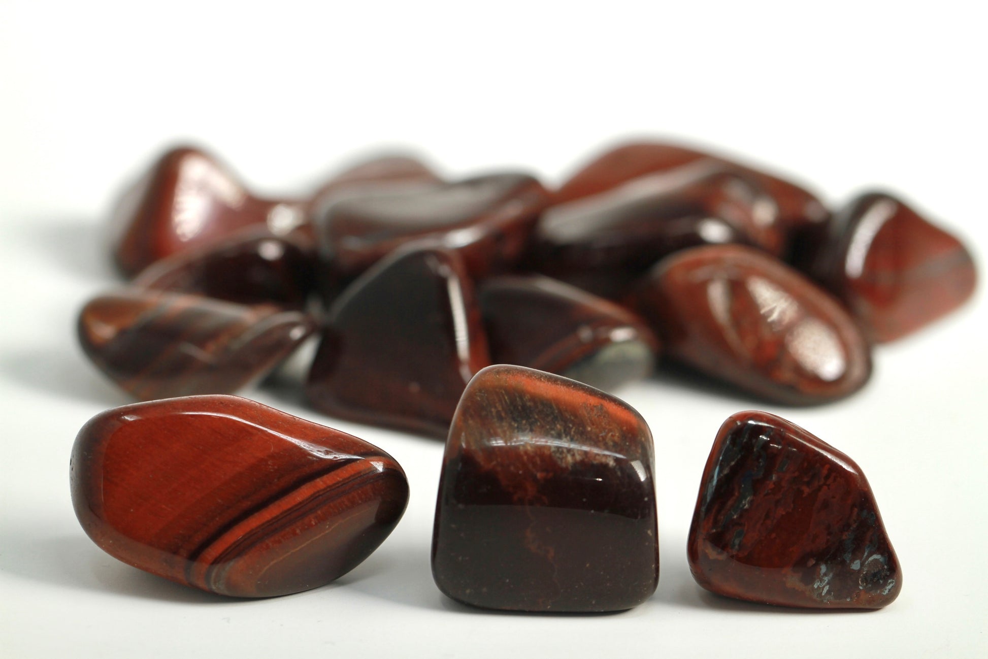 Red Tigers Eye - Tumbled