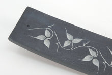 Load image into Gallery viewer, Soapstone Incense Holder - Carved Leaf
