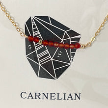 Load image into Gallery viewer, Carnelian Necklace by Eleven Love
