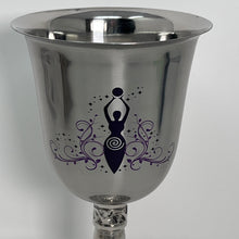 Load image into Gallery viewer, Chalice (Stainless Steel) - Moon Goddess
