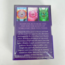 Load image into Gallery viewer, Crystal Mandala Activation Cards (Pocket Deck)
