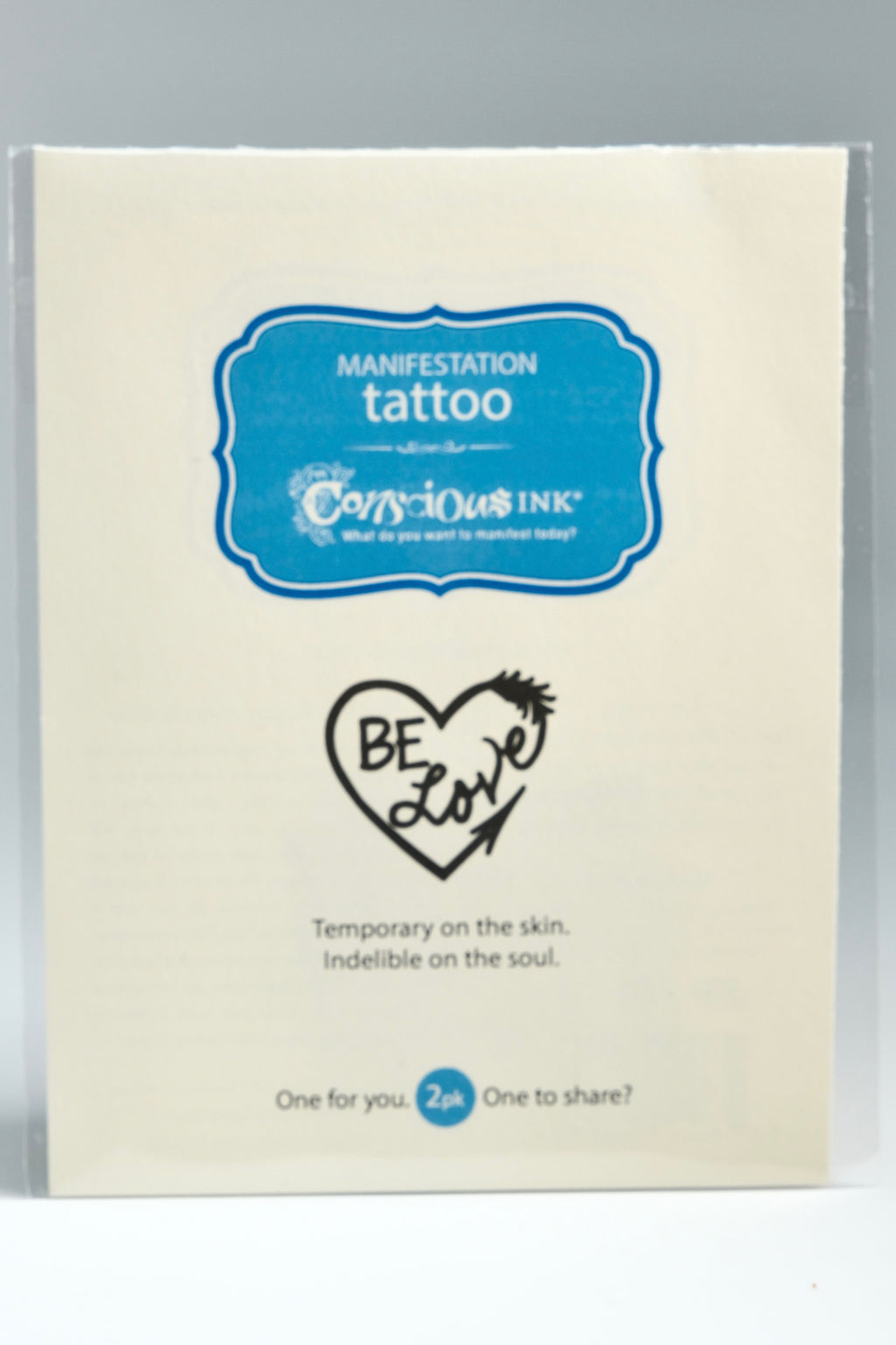 Conscious Ink Tattoo 2 Pack