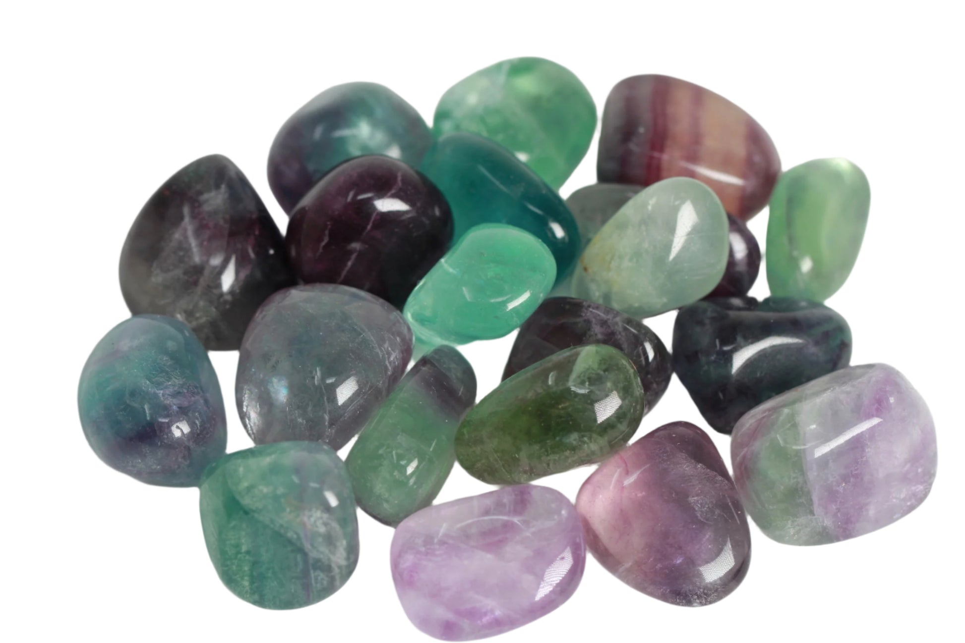 Fluorite (Rainbow) - Tumbled