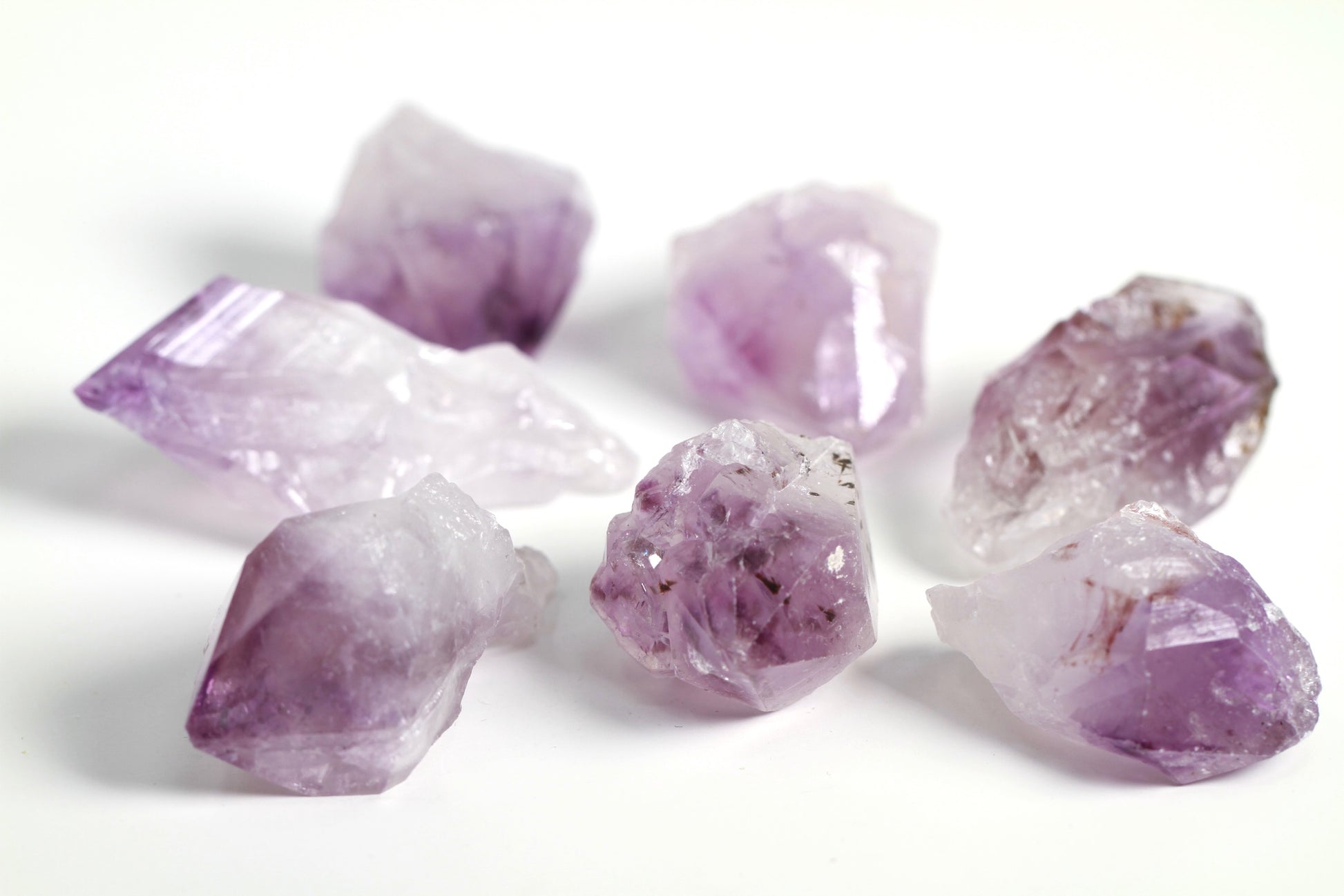 Amethyst Rough Points