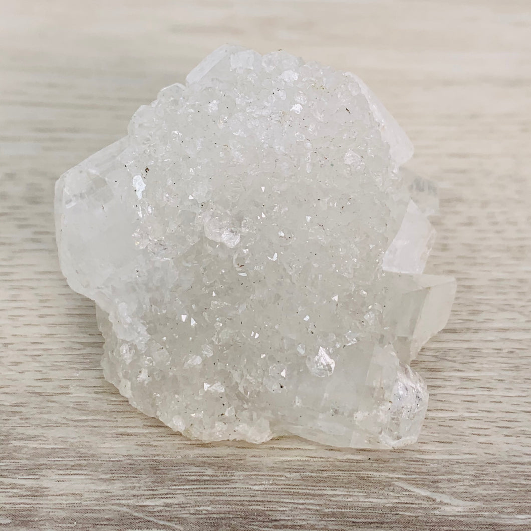 Apophyllite cluster