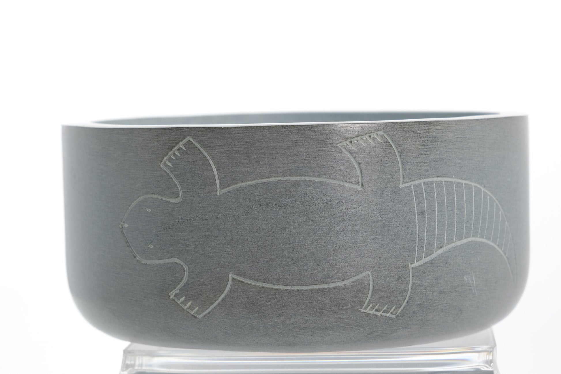 Soapstone Gecko Bowl