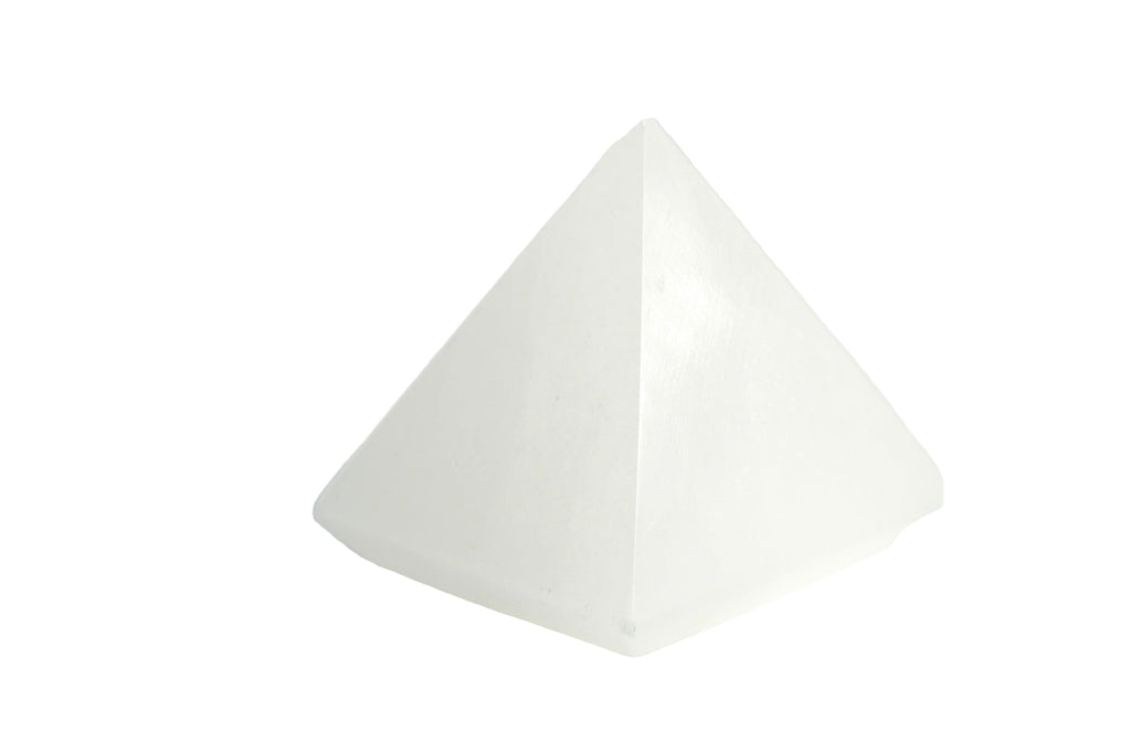 Selenite Pyramid (2 sizes)