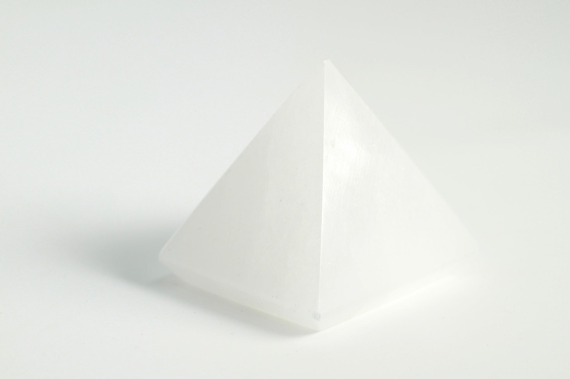 Selenite Pyramid (2 sizes)