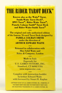 Rider Waite Tarot Deck