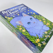 Load image into Gallery viewer, Affirmations of the Fairy Cats Deck &amp; Book Set
