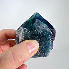 Load image into Gallery viewer, Fluorite Rough Base/Polished Point

