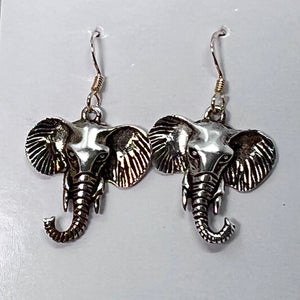 Earrings - Elephant