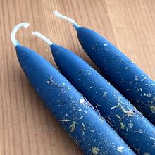 Load image into Gallery viewer, Beeswax Herbal Ritual Intention Candles (Various Colours)
