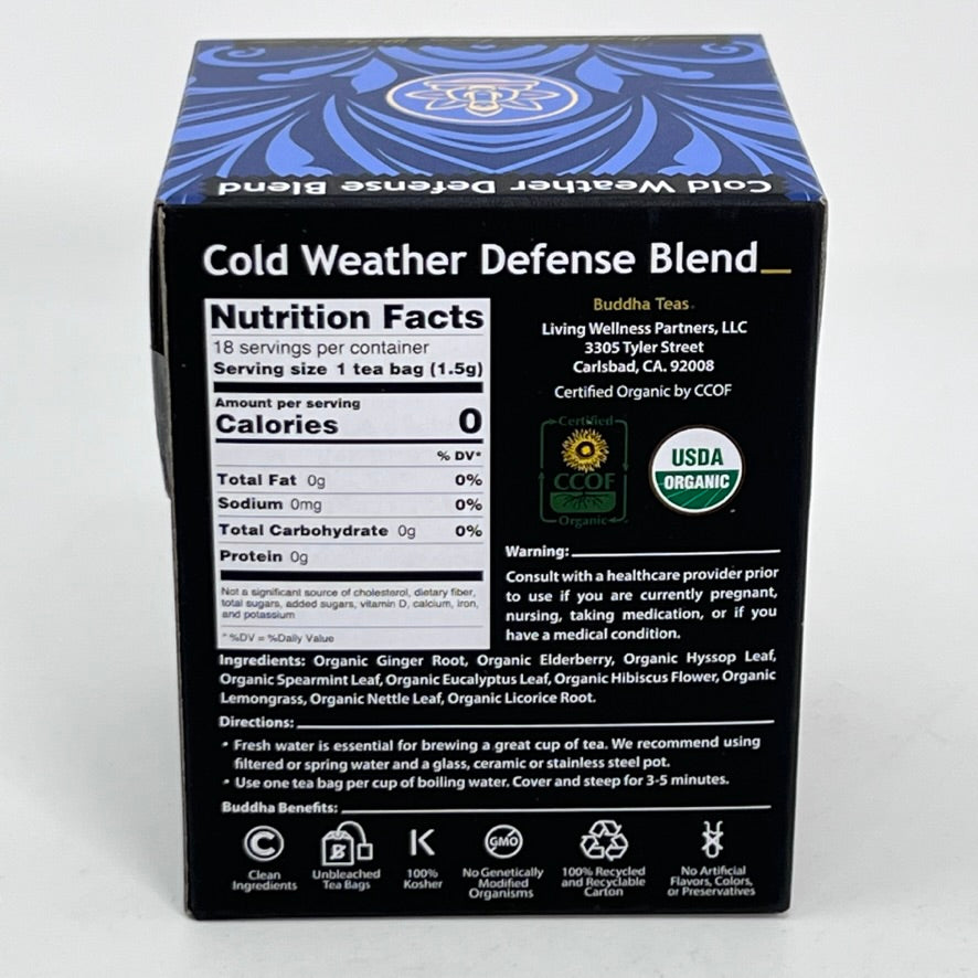 Cold Weather Defense Blend Tea by Buddha Teas