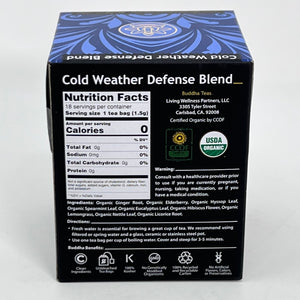 Cold Weather Defense Blend Tea by Buddha Teas