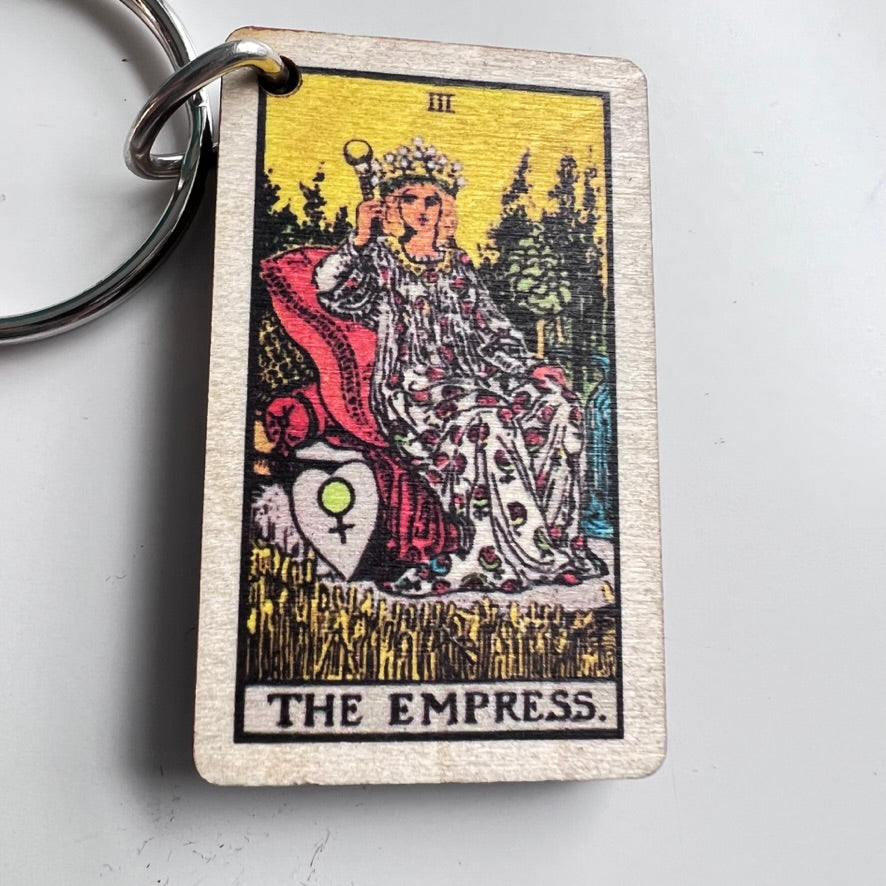 Tarot Card Keychain