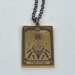 The Star Tarot Necklace by SoukSkin (long)