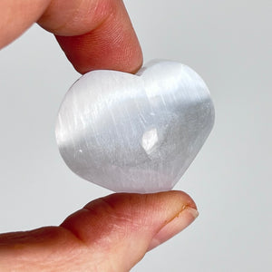 Selenite Heart (2 sizes)