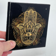 Load image into Gallery viewer, Hamsa Hand (Square) Incense Holder
