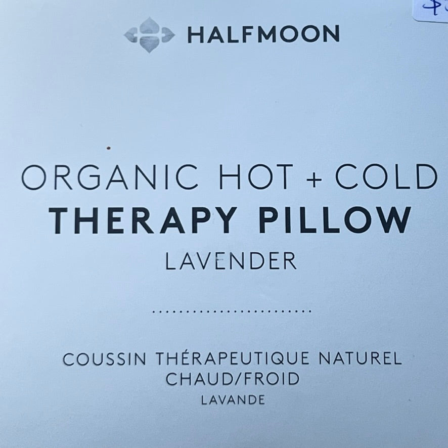 Organic Hot & Cold Therapy Pillow with Lavender