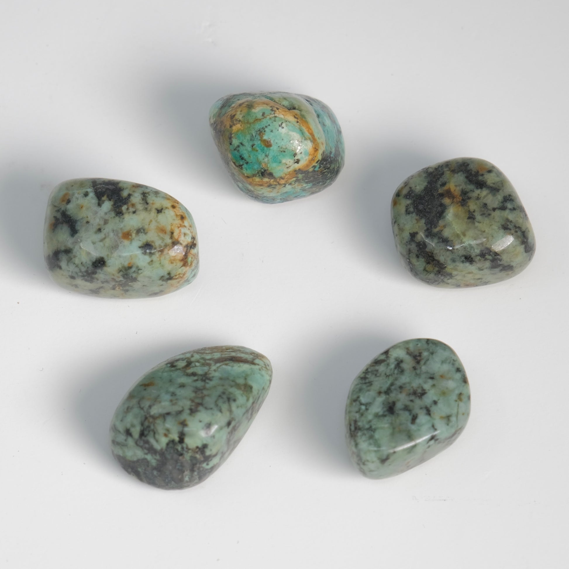 African Turquoise (Jasper) - Tumbled