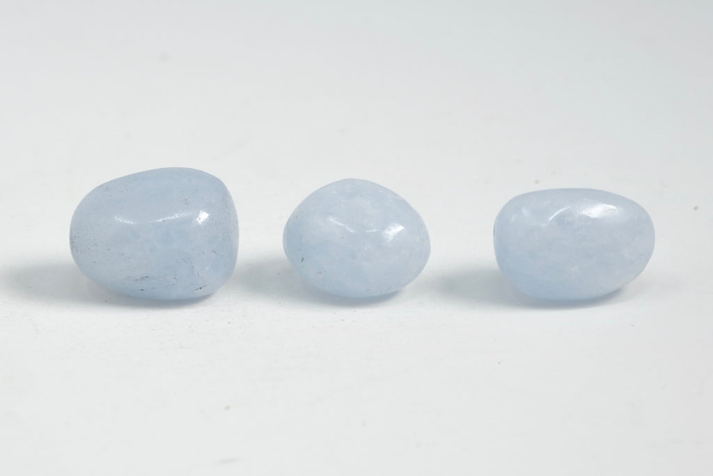 Blue Calcite - Tumbled