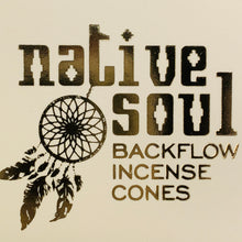Load image into Gallery viewer, Backflow Cone Incense - White Sage &amp; Palo Santo
