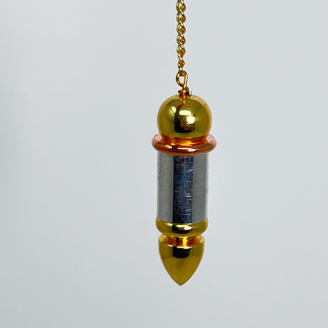 Pendulum - Silver/Brass Bullet with Copper Ring