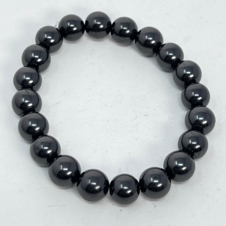 Shungite Bracelet (10mm beads)