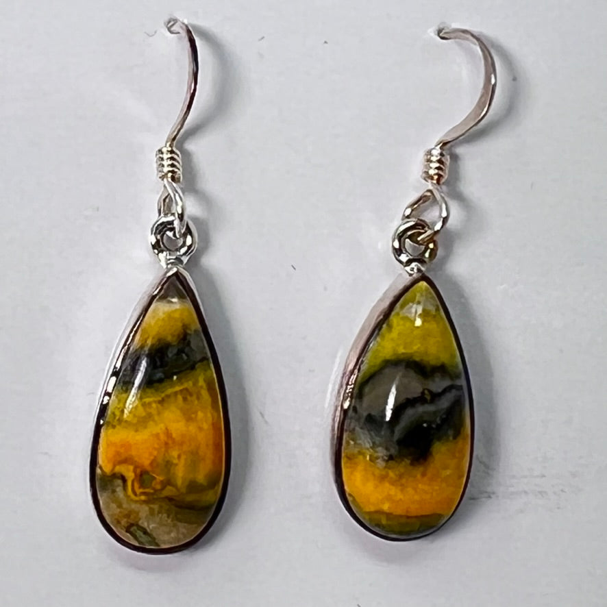 Earrings - Bumblebee Jasper
