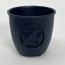 Load image into Gallery viewer, Mini Candle Holder (Cast Iron) - Raven/Pentacle

