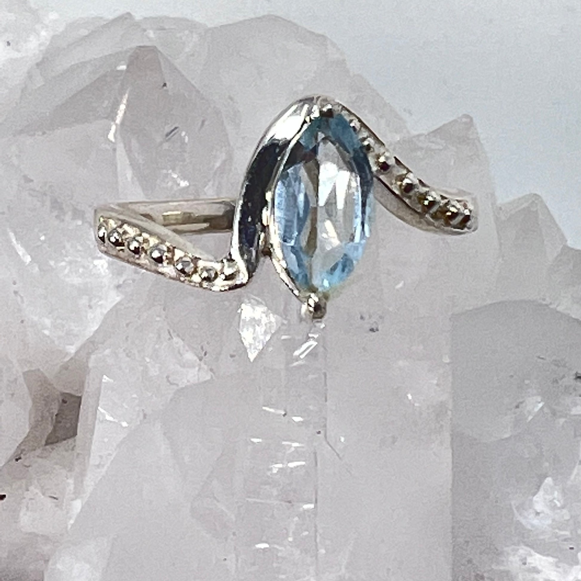 Ring - Blue Topaz Size 9