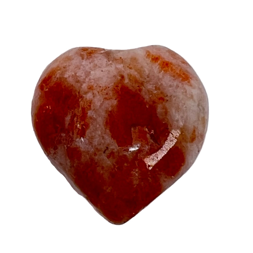 Sunstone Heart (small) - $14