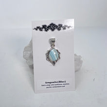 Load image into Gallery viewer, Pendant - Blue Aragonite
