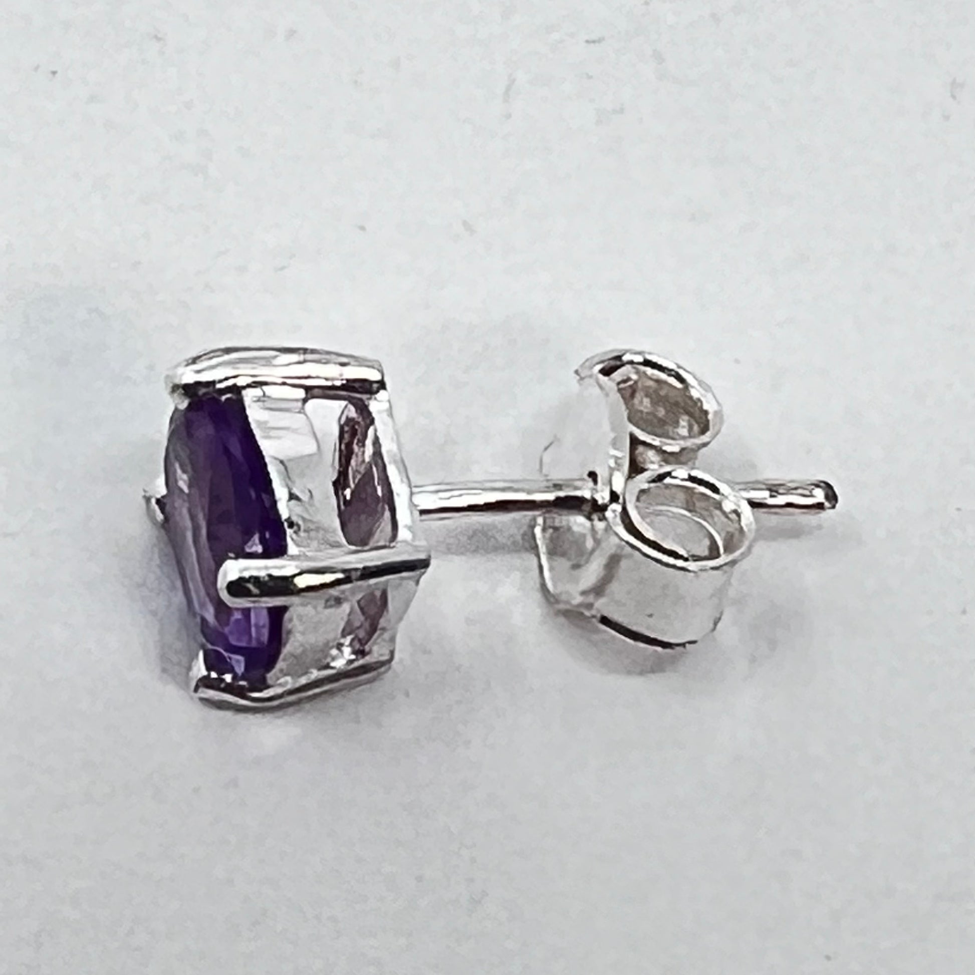 Earrings - Amethyst Studs (3 options)