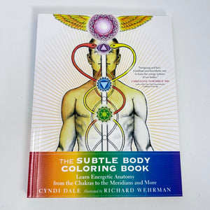 The Subtle Body Coloring Book by Cyndi Dale