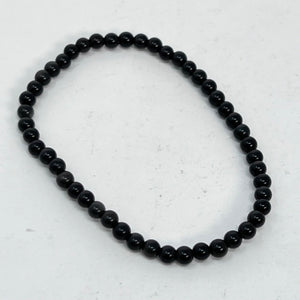 Bracelet - Black Obsidian 4mm