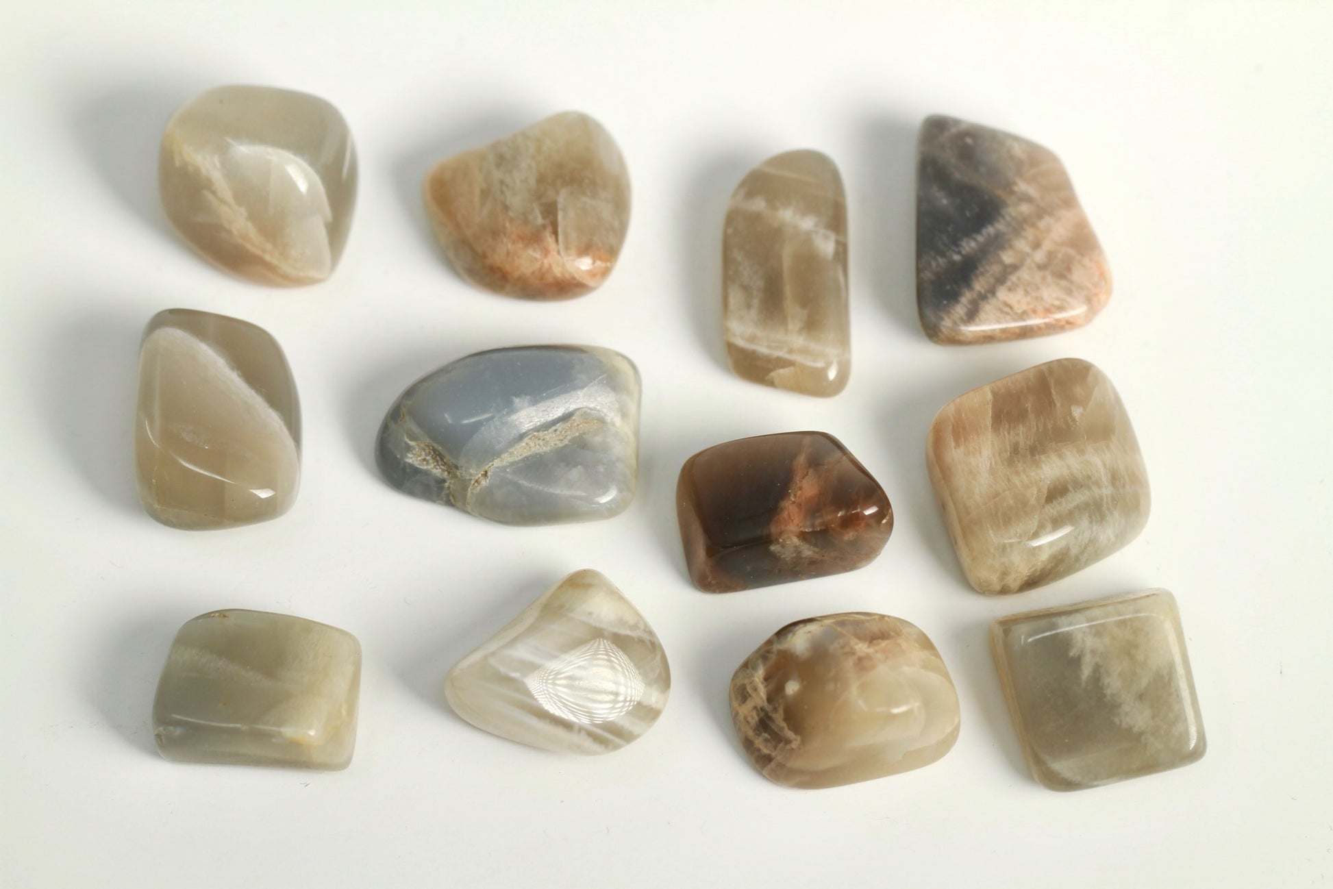 Black Moonstone - Tumbled